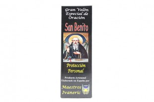 Velón Oración San Benito -...