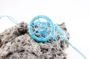Pulsera Atrapasueños Azul...