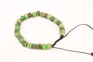 Pulsera de Hueso Verde con...
