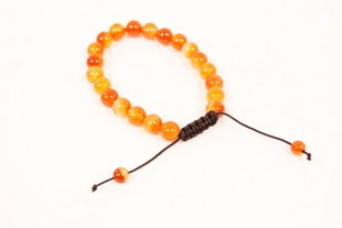 Pulsera Bola Ágata de Fuego...