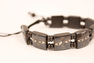 Pulsera Hueso Ojos de Buda...