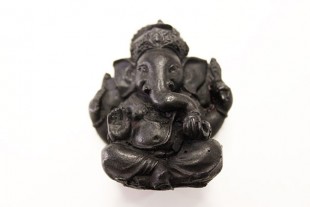 Figura Ganesha Negro Pequeña