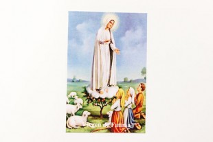 Estampa Virgen de Fátima...