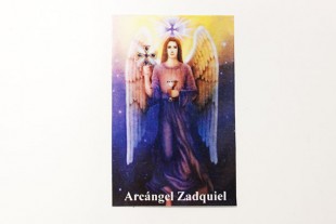 Estampa Arcángel Zadquiel...
