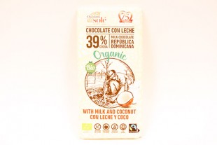 Chocolate 39% con Leche y...