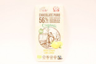 Chocolate 56% con Limón...