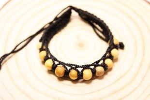 Pulsera Palo Santo Cuentas...