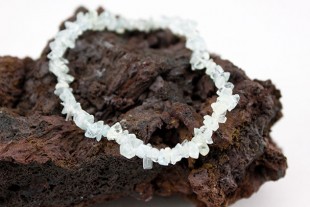 Pulsera Aguamarina Chips...