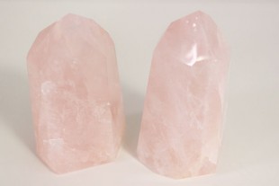 Punta Cuarzo Rosa Pulida...
