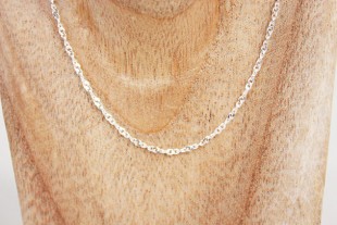 Cadena Enroscada 0,8mm 50cm...