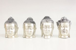Figura Cabeza Buda Oro -...