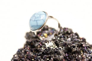 Anillo Piedra Imitación...
