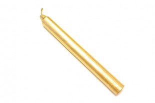 Vela Dorada 20 cm Bujía