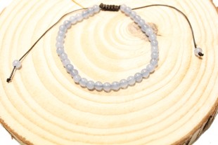 Pulsera Cuarzo Azul Lechoso...
