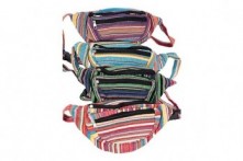 Riñonera Rayas Multicolor Hippie