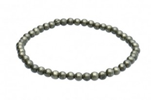 Pulsera Pirita Cuentas 4mm...