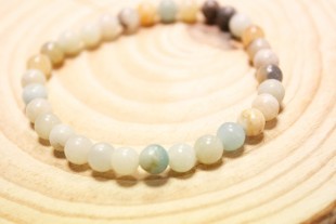 Pulsera Amazonita Cuentas...