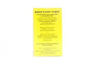 Tarot Rider Waite En Español 78 Cartas Incluye Manual –