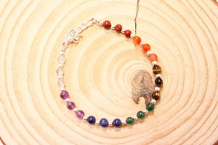 Pulsera Chakras Cuentas 4mm...