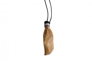 Collar Hoja Palo Santo...