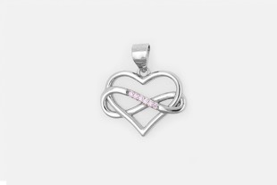 Colgante Corazón Infinito...