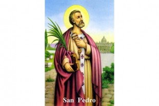 Estampa San Pedro Apóstol...