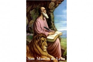 Estampa San Marcos de León...