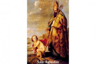 Estampa San Agustín...