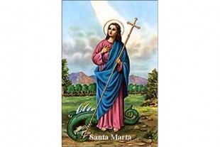 Estampa Santa Marta...