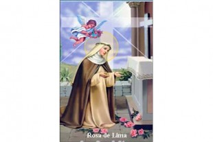 Estampa Santa Rosa de Lima...