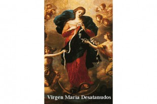 Estampa Virgen Desatanudos...