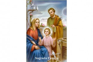Estampa Sagrada Familia...