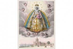 Estampa Virgen de Regla...