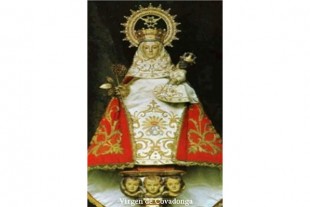 Estampa Virgen de Covadonga...