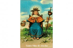 Estampa Santo Niño de...