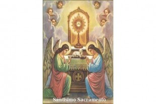 Estampa Santísimo...