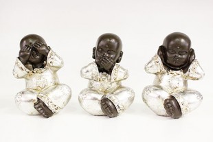Set Figuras 3 Niños Buda...