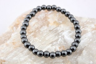Pulsera Hematite 6mm...