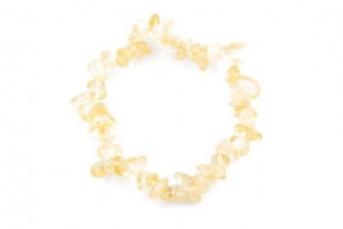 Pulsera Chip Citrino Elástica