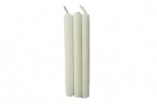 Vela Blanca Artesana por Inmersión 15 cm