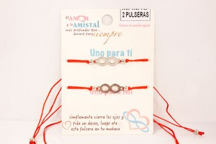 Pack 2 Pulseras Infinito...