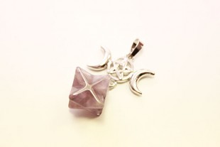 Colgante Merkaba Amatista...