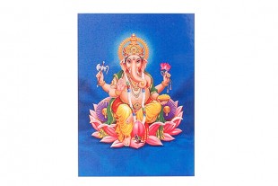 Ganesha Flor de Loto Azul...
