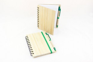 Libreta de Bambú con Boli...