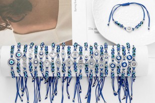Pulsera Amuletos Ojo Turco...