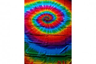 Pareo Tie Dye Multicolor Espiral