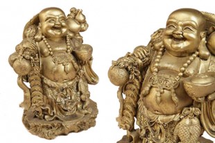 Figura Buda de la Riqueza y...