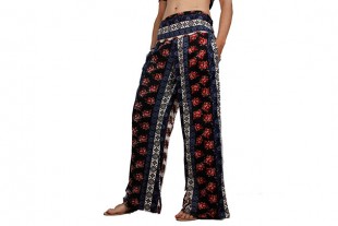 Pantalón Étnico Ancho Tonos...