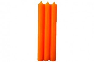 Vela Naranja 20 cm Bujía