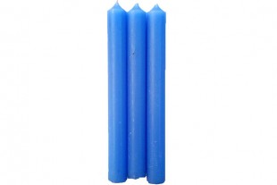 Vela Azul Celeste 20 cm Bujía